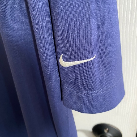 NEW Nike Men's Blue Tour Performance Golf Polo Shirt Sz XL Win Flag Embroidery - Picture 5 of 8